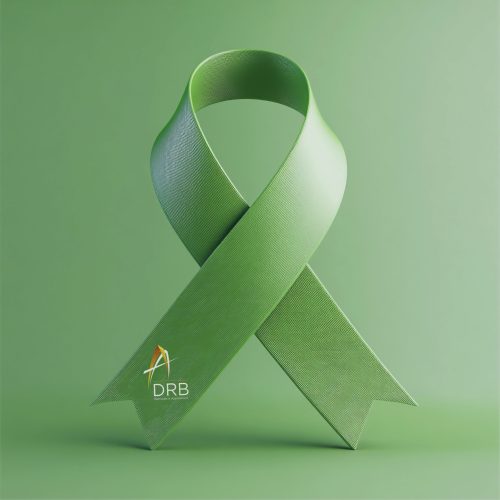 3D Icon: Ribbon Symbolizing Climate Change Awareness Illustration Logo